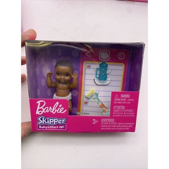 Barbie Skipper Babysitters Baby Doll New - Picture 1 of 6